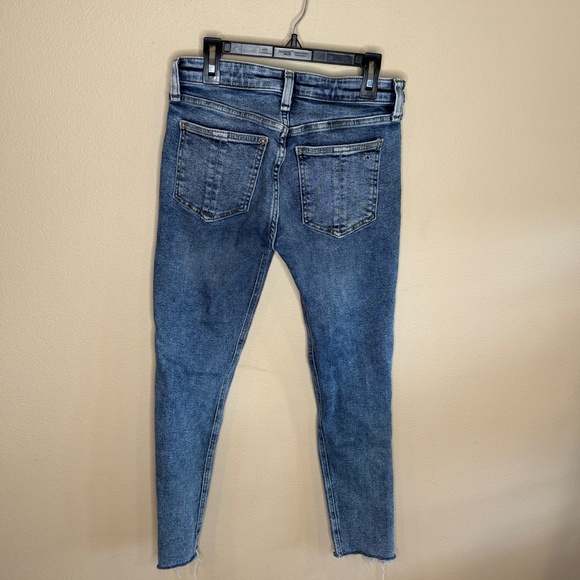rag & bone  Cate Mid-Rise Ankle Skinny Jeans size 24 - Picture 6 of 11